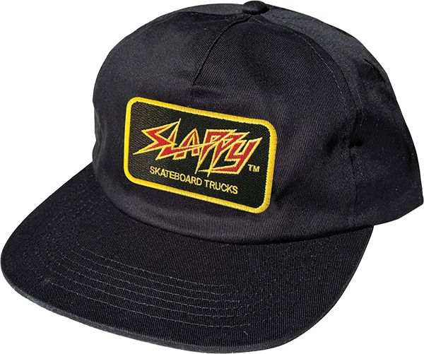 SLAPPY THROWBACK PATCH ULTRA LOW HAT ADJ-BLACK
