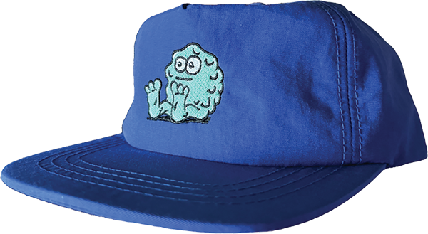 SNOT BOOGER LOGO NYLON HAT BLUE