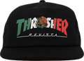 THRASHER MEXICO REVISTA HAT ADJ-BLACK