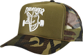 THRASHER SF THRASH AND BURN TRUCKER HAT ADJ-CAMO