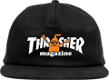 THRASHER TOY MACHINE SECT HAT ADJ-BLACK