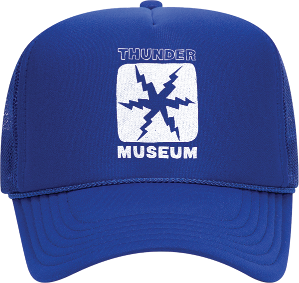 THUNDER MUSEUM PHONE CO MESH HAT ADJ-ROYAL