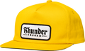 THUNDER SCRIPT PATCH HAT ADJ-GLD/BLK