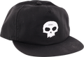 ZERO SINGLE SKULL HAT ADJ-BLK/WHT