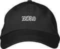 ZERO WASTELAND DAD HAT BLACK STRAPBACK