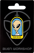 ALIEN WORKSHOP BELIEVE PIN