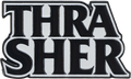 THRASHER ANTI HERO LAPEL PIN LAPEL PIN BLACK/WHITE