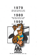 WORLD INDUSTRIES MULLEN BEAR ENAMEL PIN