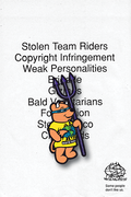 WORLD INDUSTRIES ROCCO III ENAMEL PIN