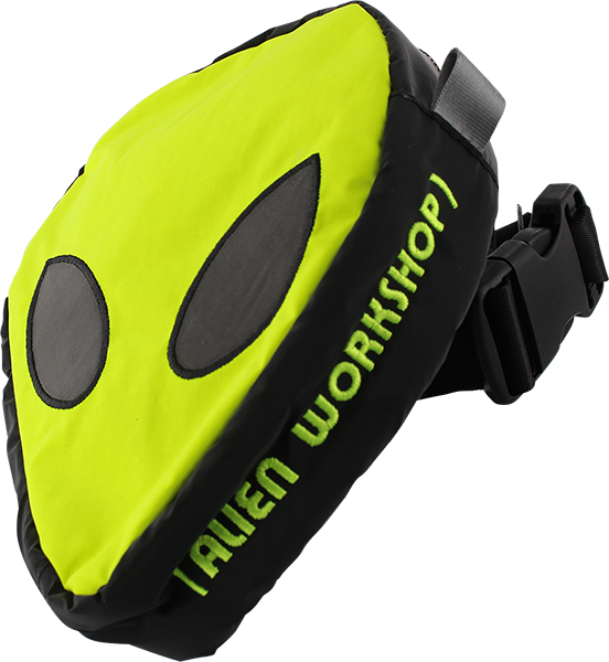 ALIEN WORKSHOP ALIEN HIP PACK GREEN/BLK