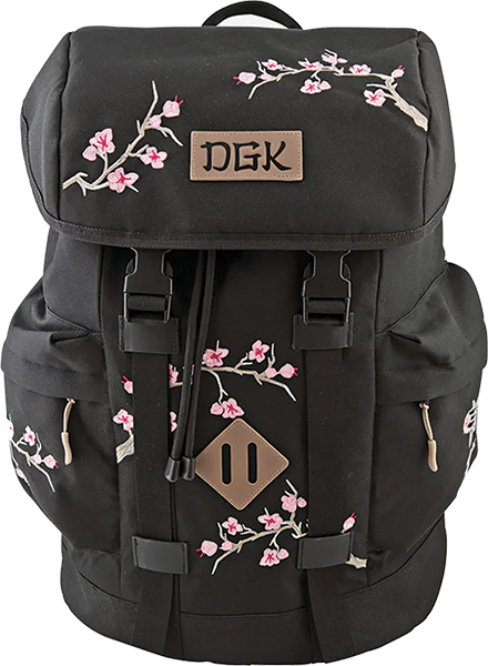 DGK BLOSSOM TOP LOAD BACKPACK BLACK