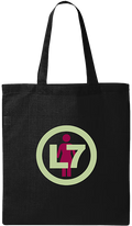 GIRL L7 LOGO TOTE BAG BLACK