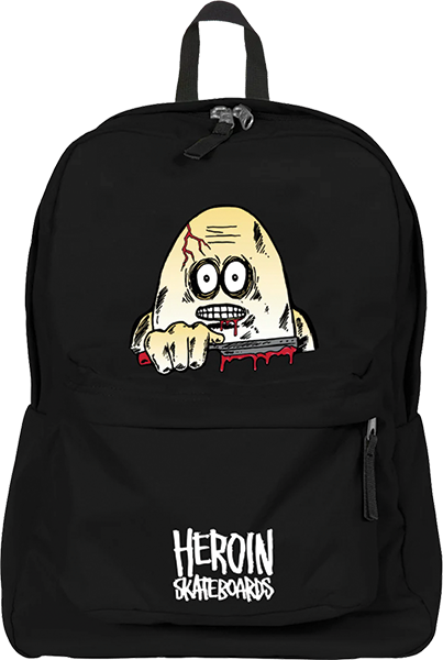 HEROIN RAZOR EGG BACKPACK BLK
