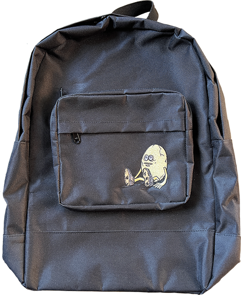 HEROIN THE EGG BACKPACK BLK