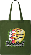 KROOKED GAS TOWN TOTE BAG ARMY