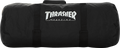 THRASHER LOGO DUFFEL BAG BLACK w/board straps