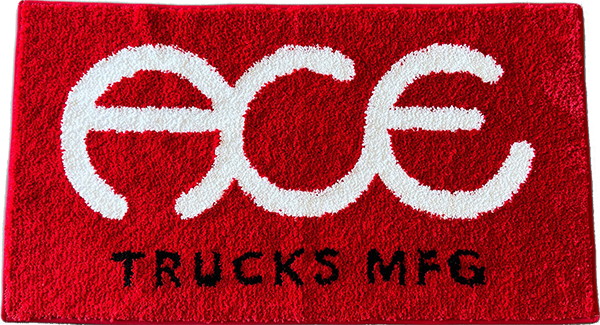 ACE TRUCKS RUG RED 20.5"x37.5"