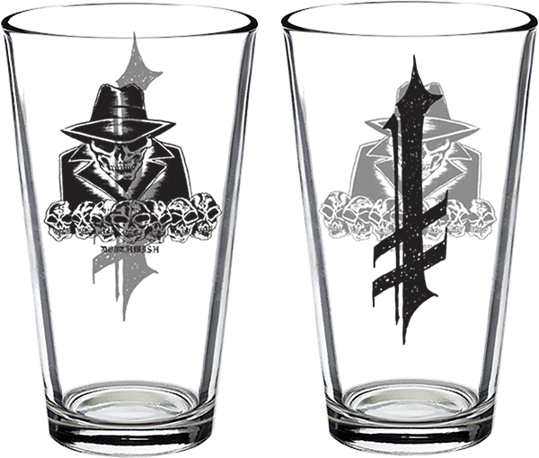DEATHWISH DEALERS CHOICE PINT GLASS