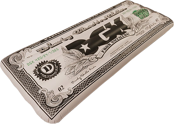 DGK CURRENCY POOL FLOAT OFF WHITE