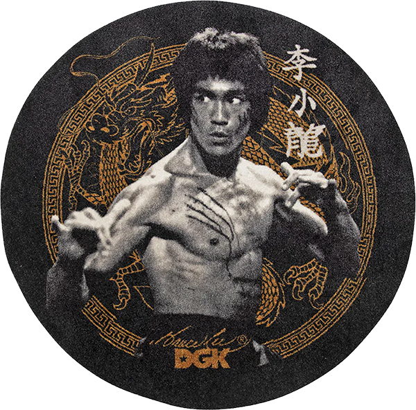 DGK BRUCE LEE BALANCE RUG BLACK 36"