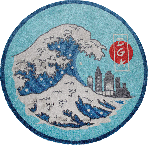 DGK BREAKER RUG 24X35- BLUE