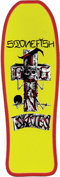DOGTOWN FRIDGE MAGNET STONEFISH 80'S YEL/ORG FADE