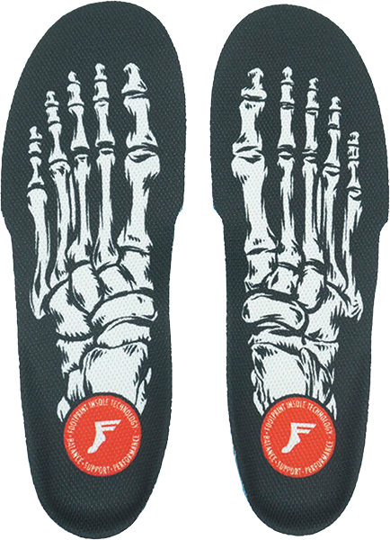 FP KINGFOAM FLUID X ORTHOTICS SKELETON BLK
