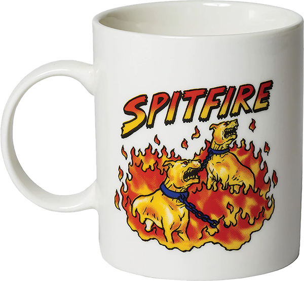 SPITFIRE HELL HOUNDS MUG WHITE