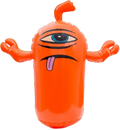 TOY MACHINE SECT BLOW UP DOLL ORANGE