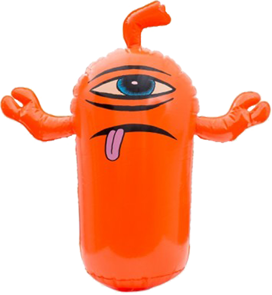TOY MACHINE SECT BLOW UP DOLL ORANGE