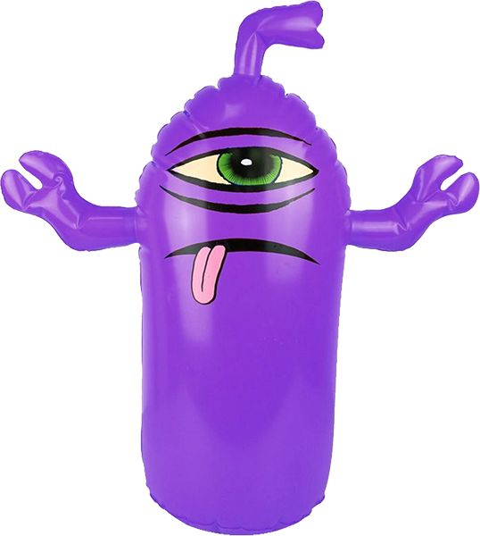 TOY MACHINE SECT BLOW UP DOLL PURPLE