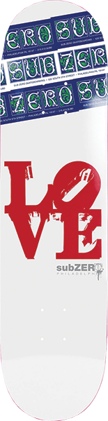 SUB ZERO LOVE PARK II EX7 DECK-8.25 WHITE