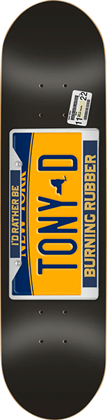 SKATE MENTAL DURAO I'D RATHER BE DECK-8.38