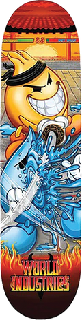 WORLD INDUSTRIES WORLD KOMBAT DECK-8.25
