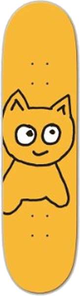 MEOW BIG CAT DECK-8.0 YELLOW