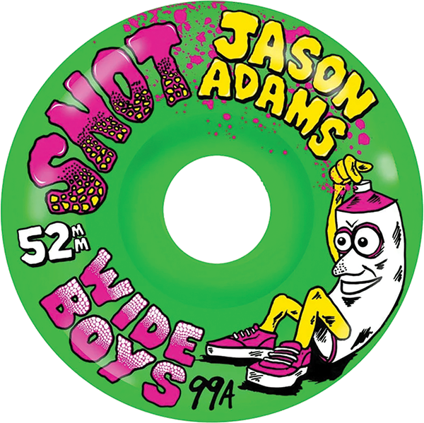 SNOT ADAMS WIDE BOYS 52MM 99A GREEN