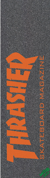 THRASHER/MOB SKATE MAG ORANGE GRIP 9x33