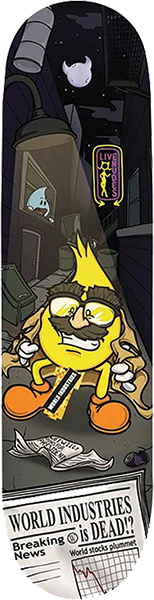 WORLD INDUSTRIES FLASHER DECK-8.3