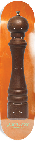 JACUZZI BERRY PEPPER GRINDER EX7 DECK-8.25 ORANGE