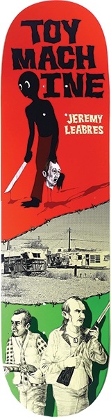 TOY MACHINE LEABRES HORROR SHOW DECK-8.25