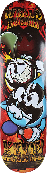WORLD INDUSTRIES KLEMME CLOWNS DECK-8.3