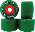 ABEC11 FREERIDE CENTERSET 72mm 81a GREEN/ORG CORE