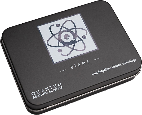 QUANTUM ATOM SERIES CERAMIC HYBRID BEARINGS