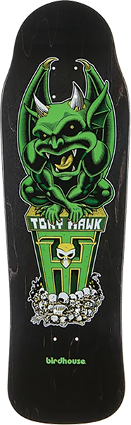 BIRDHOUSE HAWK GARGOYLE SHAPED DECK-9.75X32