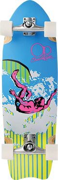 OP CREST SURFSKATE COMPLETE-10x30 BLU/YEL