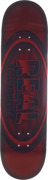 REAL DBX OVAL DECK-8.38 RED FOIL