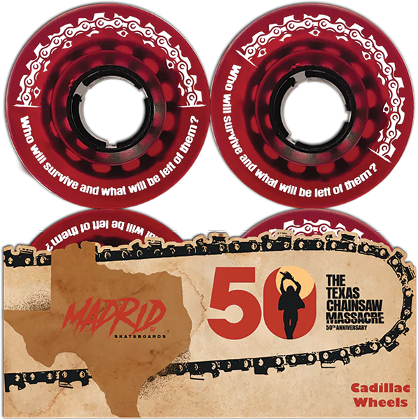 CADILLAC 56mm 78a TCM CHAINSAW CLEAR RED