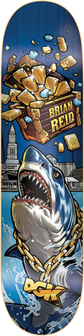 DGK REID TREASURES DECK-8.06