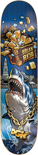 DGK REID TREASURES DECK-8.06