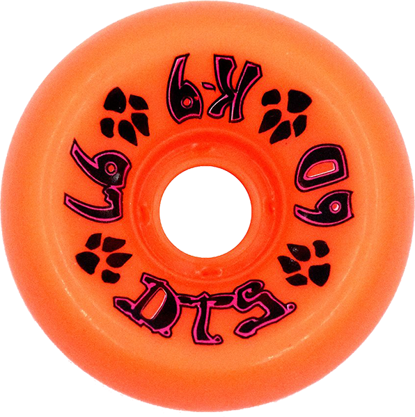 DOGTOWN K-9 80'S 60mm 97a NEON ORANGE